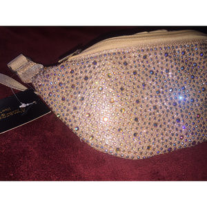 Crystal Glitter Belt Bag
